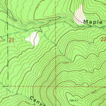 United States Geological Survey Coffee Peak, UT (1969, 24000-Scale) digital map