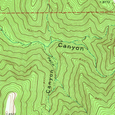 United States Geological Survey Coffee Peak, UT (1969, 24000-Scale) digital map