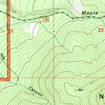 United States Geological Survey Coffee Peak, UT (2001, 24000-Scale) digital map