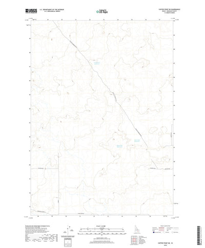United States Geological Survey Coffee Point NE, ID (2020, 24000-Scale) digital map