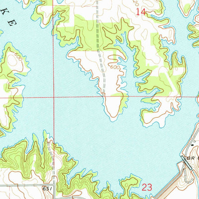 United States Geological Survey Coffeen, IL (1974, 24000-Scale) digital map