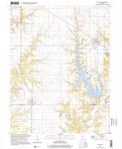 United States Geological Survey Coffeen, IL (1998, 24000-Scale) digital map