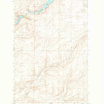 United States Geological Survey Coffeepot Lake, WA (1968, 24000-Scale) digital map
