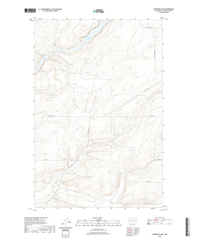 United States Geological Survey Coffeepot Lake, WA (2020, 24000-Scale) digital map