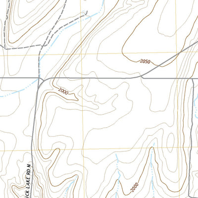 United States Geological Survey Coffeepot Lake, WA (2020, 24000-Scale) digital map