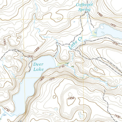 United States Geological Survey Coffeepot Lake, WA (2020, 24000-Scale) digital map