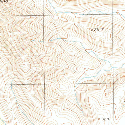United States Geological Survey Coffeepot Mountain, AZ (1990, 24000-Scale) digital map