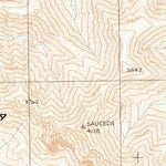 United States Geological Survey Coffeepot Mountain, AZ (1990, 24000-Scale) digital map
