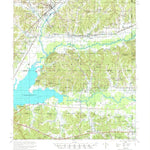 United States Geological Survey Coffeeville, MS (1955, 62500-Scale) digital map
