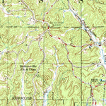 United States Geological Survey Coffeeville, MS (1955, 62500-Scale) digital map