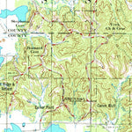 United States Geological Survey Coffeeville, MS (1955, 62500-Scale) digital map