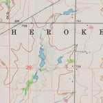 United States Geological Survey Coffeyville East, KS (1962, 24000-Scale) digital map