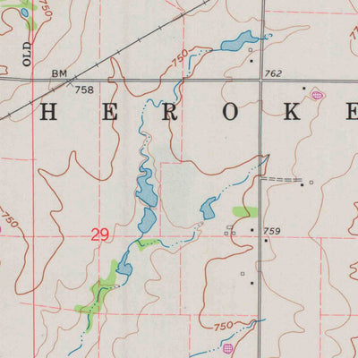 United States Geological Survey Coffeyville East, KS (1962, 24000-Scale) digital map