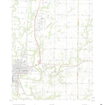 United States Geological Survey Coffeyville East, KS (2022, 24000-Scale) digital map