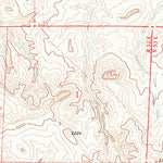 United States Geological Survey Coffin Butte, MT (1967, 24000-Scale) digital map