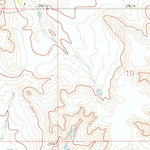 United States Geological Survey Coffin Buttes, ND (1972, 24000-Scale) digital map