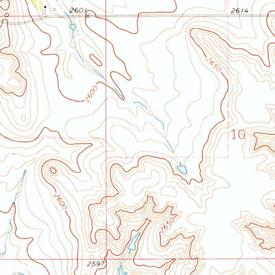 United States Geological Survey Coffin Buttes, ND (1972, 24000-Scale) digital map