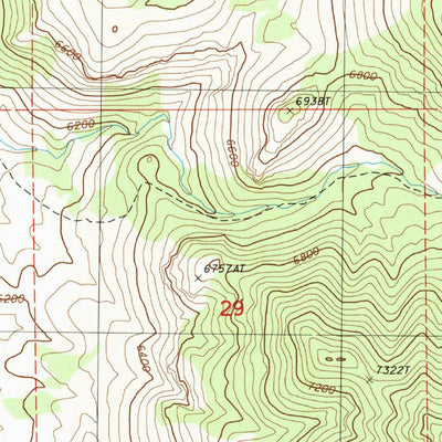 United States Geological Survey Coffin Mountain, NV (1985, 24000-Scale) digital map
