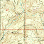 United States Geological Survey Coffin Mountain, OR (1984, 24000-Scale) digital map