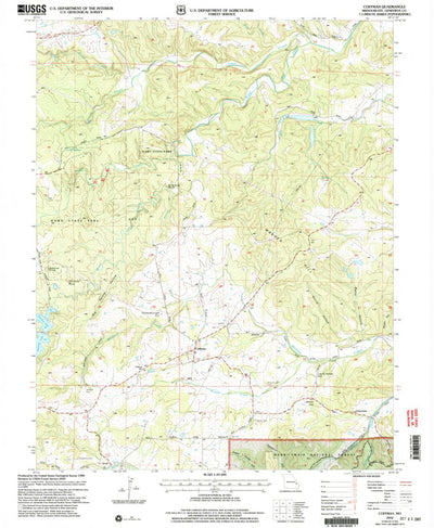 United States Geological Survey Coffman, MO (2002, 24000-Scale) digital map