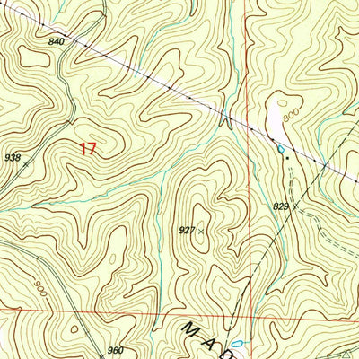United States Geological Survey Coffman, MO (2002, 24000-Scale) digital map