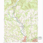 United States Geological Survey Cogan Station, PA (1965, 24000-Scale) digital map