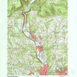 United States Geological Survey Cogan Station, PA (1994, 24000-Scale) digital map