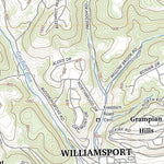 United States Geological Survey Cogan Station, PA (2023, 24000-Scale) digital map