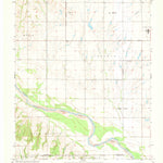 United States Geological Survey Cogar NE, OK (1968, 24000-Scale) digital map
