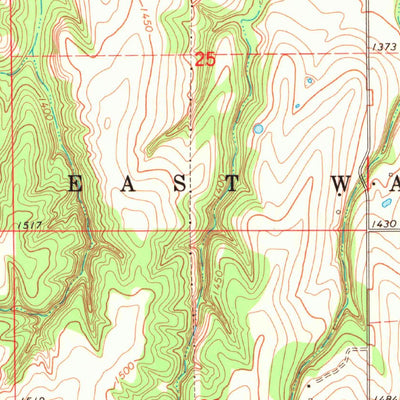 United States Geological Survey Cogar NE, OK (1968, 24000-Scale) digital map
