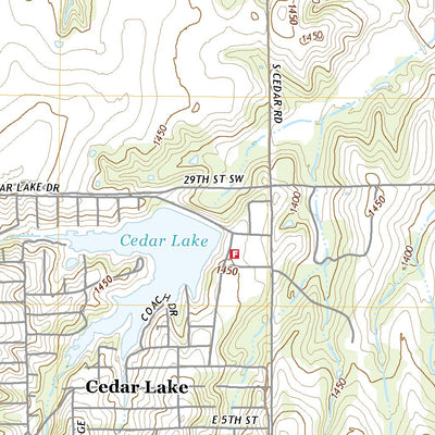 United States Geological Survey Cogar NW, OK (2022, 24000-Scale) digital map