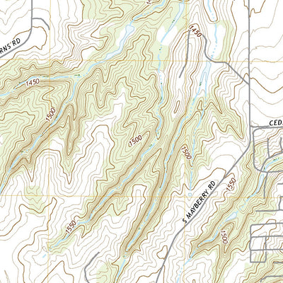 United States Geological Survey Cogar NW, OK (2022, 24000-Scale) digital map