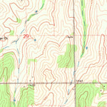 United States Geological Survey Cogar SE, OK (1968, 24000-Scale) digital map