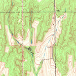 United States Geological Survey Cogar SE, OK (1968, 24000-Scale) digital map