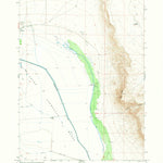 United States Geological Survey Coglan Buttes, OR (1966, 24000-Scale) digital map