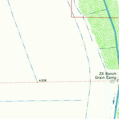 United States Geological Survey Coglan Buttes, OR (1966, 24000-Scale) digital map