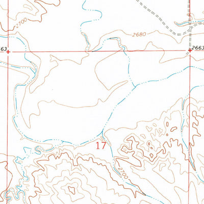 United States Geological Survey Cohagen, MT (1965, 24000-Scale) digital map