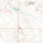 United States Geological Survey Cohagen, MT (1965, 24000-Scale) digital map