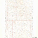 United States Geological Survey Cohagen NE, MT (1965, 24000-Scale) digital map
