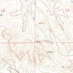 United States Geological Survey Cohagen NE, MT (1965, 24000-Scale) digital map