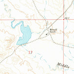 United States Geological Survey Cohagen SW, MT (1965, 24000-Scale) digital map