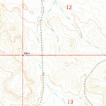 United States Geological Survey Cohagen SW, MT (1965, 24000-Scale) digital map