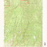 United States Geological Survey Cohasset, CA (1995, 24000-Scale) digital map