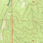 United States Geological Survey Cohasset, CA (1995, 24000-Scale) digital map