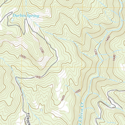United States Geological Survey Cohasset, CA (2021, 24000-Scale) digital map