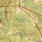 United States Geological Survey Cohasset, MA (1941, 31680-Scale) digital map