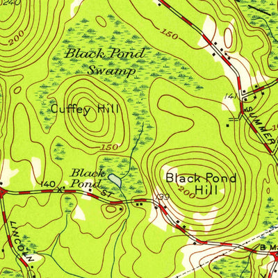 United States Geological Survey Cohasset, MA (1947, 24000-Scale) digital map
