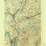 United States Geological Survey Cohoes, NY (1929, 62500-Scale) digital map
