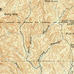 United States Geological Survey Cohutla Mountain, GA-TN (1911, 62500-Scale) digital map