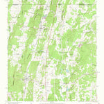 United States Geological Survey Cohutta, GA-TN (1960, 24000-Scale) digital map
